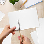 10PCS White Self Adhesive Felt Fabric Sheets Sticky Felt Sheets - Image 4