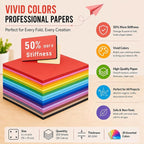 Origami Paper 200 Sheets 6 x 6 Inch Double Sided Colored Paper | Easy to Fold - Image 6