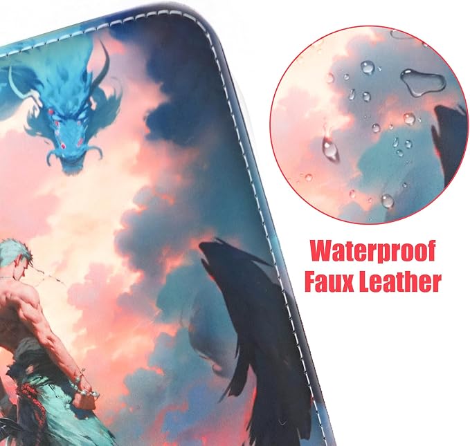 400 Pockets Zoro Card Binder for One Piece Zoro Cards, Portable Waterproof Card - Image 4