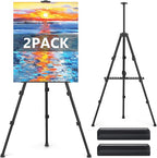 Easel Stand for Sign, Hemndic 66" Easels Stand for Painting Heavy Duty by Unknown