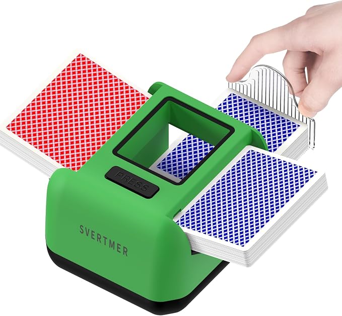 Automatic Card Shuffler|1-2 Deck Electric Card Shuffle MachineFor of Poker by Unknown