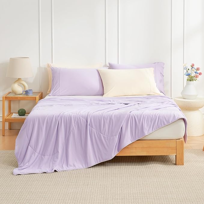 Cozy Bliss Cooling Comforter Twin Size, Cooling Blankets - Image 2