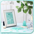 Jetec 11 oz Sea Glass for Crafts Pieces Decor Flat Frosted Sea Glass Vase - Image 4