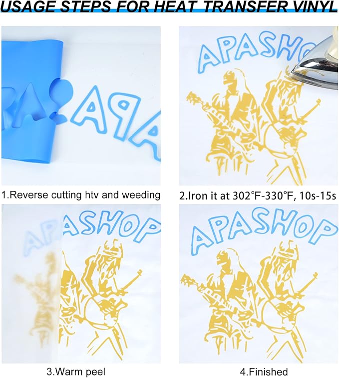 TUMIYA HTV Heat Transfer Vinyl Rolls - Image 5