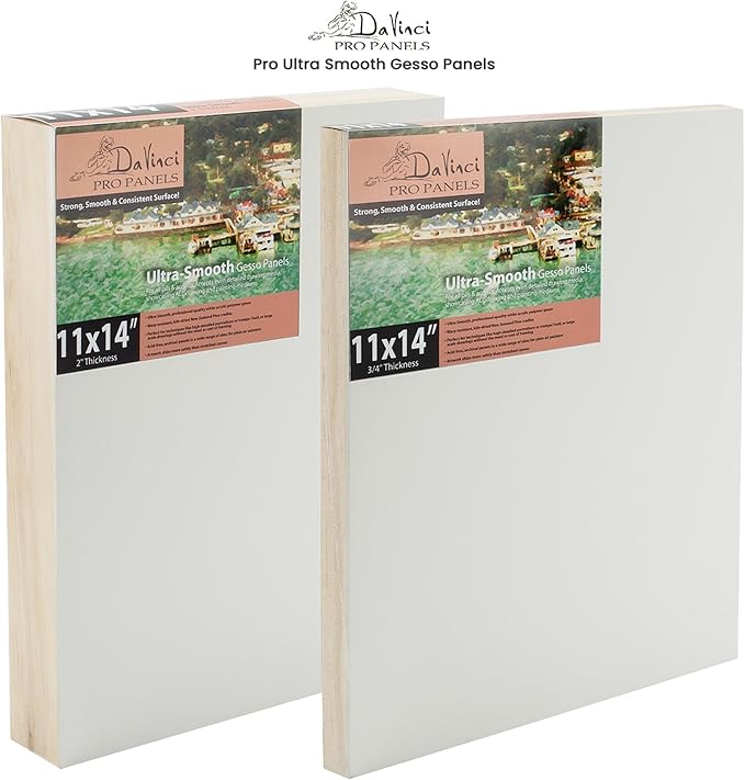 Da Vinci Pro Ultra Smooth Wood Canvas Gesso Board - Image 4
