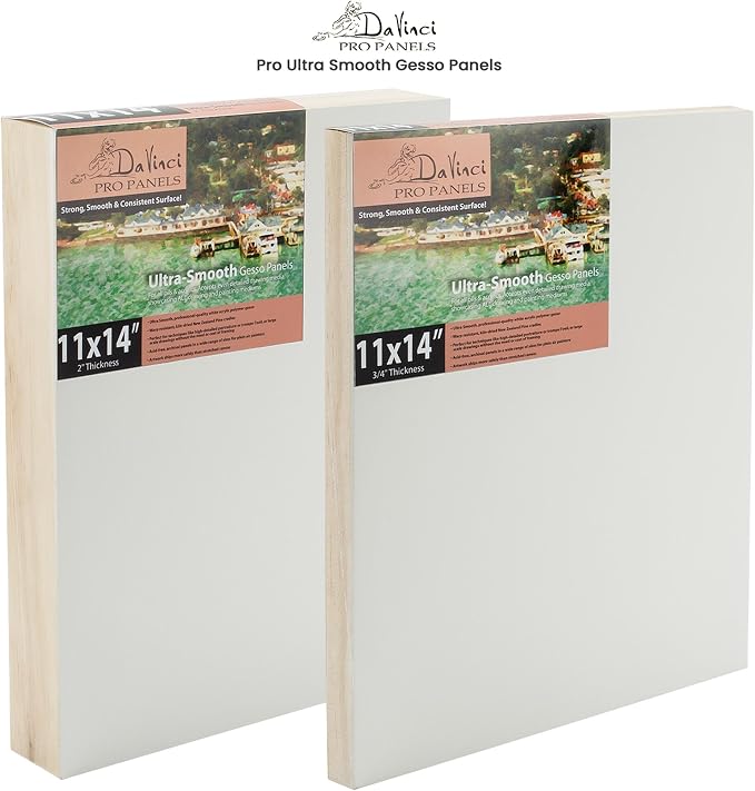 Da Vinci Pro Ultra Smooth Wood Canvas Gesso Board - Image 4