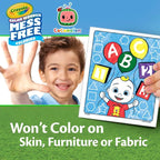 Crayola Cocomelon Color Wonder Coloring Set, Cocomelon Coloring Pages, Mess - Image 6