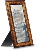 Crossroads Home Décor Footprints in the Sand Inspirational Wall Art by CROSSROADSHOMEDECOR
