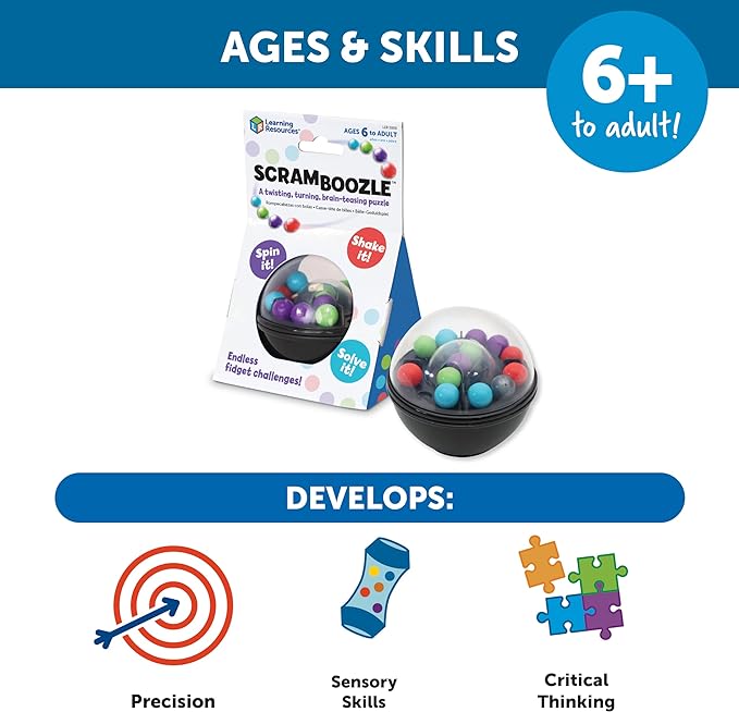 Learning Resources Scramboozle Puzzle Ball - Image 5