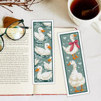 INFUNLY 6PCS Duck Cross Stitch Bookmark Kit - Image 5