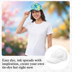 Syhood White Baseball Cap Blank Hat - Image 4