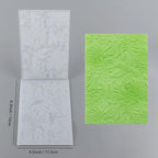 3D Embossing Folder for Card Making Hummingbird and Flowers Plastic Embossing - Image 3