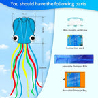 Xida Octopus Kite for Kids Ages 4-8, Professional Kites for Beginners and Adults - Image 6