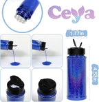 Ceya 3.8oz/ 110g Holographic Ultra Fine Glitter Powder Laser Royal Blue Glitter - Image 4