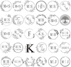KAINSY Custom Wax Seal Stamp, Personalized Name Logo Sealing Stamp, Brass Wax - Image 7