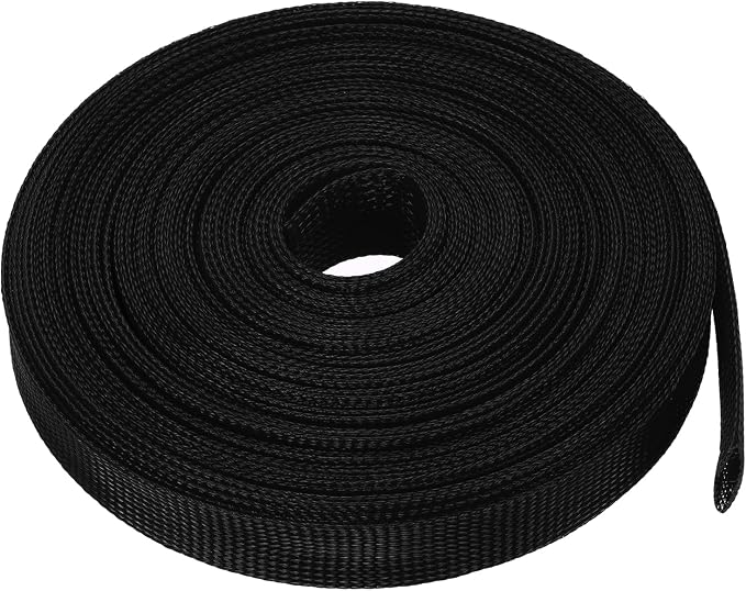 uxcell Expandable Sleeving, 1-inch 50ft Cable Sleeve by uxcell