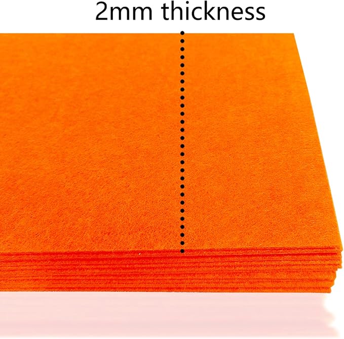 Jtnohx Stiff Felt, 2mm Thick Felt Sheets - Image 5