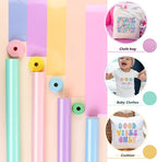 Tintnut Candy Color Puff Heat Transfer Vinyl, easy cut & weed, stretch washable - Image 6