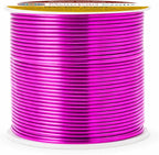 Mandala Crafts 18 Gauge Magenta Anodized Aluminum Craft Wire, 100 FT | Colored - Image 2