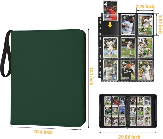 Trading Card Binder, Card Collection Binder Album Folder - Image 2