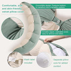 Peallow – Long Round Body Pillow - Image 4