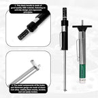 NQEUEPN Brake Pad Thickness Gauge Set, Tire Tread Depth Gauge & Valve Stem Caps - Image 3