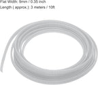uxcell PET Expandable Sleeving 10ft 1/4" Gray Cable Management Sleeve Cord - Image 3