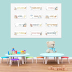 Qyeahkj White Bulletin Board Paper Roll White Bulletin Board Background Paper - Image 7