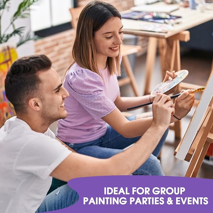 ESRICH Stretched Canvas for Painting 16x40 Inch, Triple Primed Acid-Free Cotton - Image 8