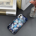 ZHEGAILIAN Case for iPhone 16 Plus, Stained Glass Butterfly Aesthetic Durable - Image 4