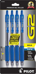 Pilot G2 Premium Refillable & Retractable Rolling Ball Gel Pens, Bold Point by PilotCorporationofAmerica