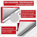 WRAPXPERT Chrome Red Vinyl, No Bubble Mirror, - Image 5