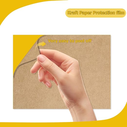 2 Pack 12'' x 16'' Opaque Yellow Acrylic Sheet, 3mm Thick Acrylic Plastic - Image 3