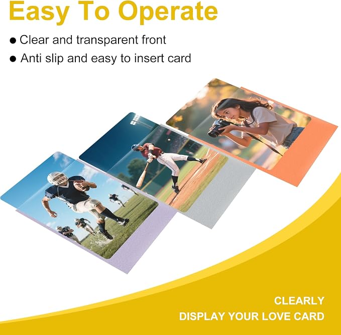 Premium Card Sleeves, 150 Sleeves 2.6''x3.6'' Compatible - Image 4