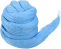 MECCANIXITY Wool Roving Yarn Soft Felting Wool 120g/4.23oz Pure Chunky Roving by MECCANIXITY