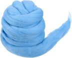 MECCANIXITY Wool Roving Yarn Soft Felting Wool 120g/4.23oz Pure Chunky Roving by MECCANIXITY