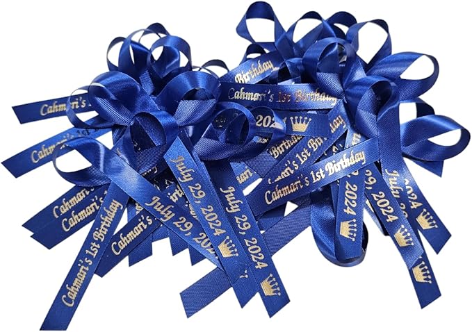 Personalized Ribbons for Bridal Shower Wedding Ribbon Party Favors or Baby - Image 9