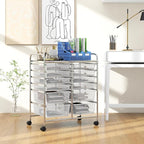 BECOMFORT 12-Drawer Rolling Cart - Image 9