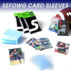 600ct Clear Card Sleeves for Trading Cards, Baseball Sports Soft Sleeves - Image 6