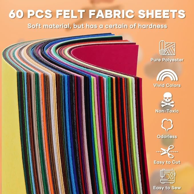 HTVRONT Felt Sheets for Crafts - Image 3