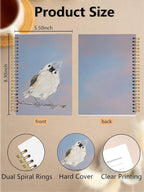 BitKan Cute Bird Spiral Notebooks Journal - Image 2