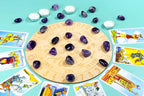 DUQGUHO Amethyst Healing Crystals Stones Set Natural Bulk Crystals Tumbled - Image 4