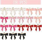 Bow Charms for Bracelet Jewelry Making Cute Bracelet Charms | 18Pcs, Bow Charms - Image 2