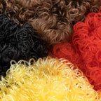 Hygloss 16 oz Curly Doll Hair for Crafts Assorted- Premium Synthetic Hair for - Image 6