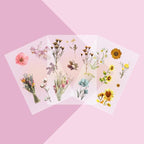 BulbaCraft Transparent Flower and Butterfly Stickers - Image 6
