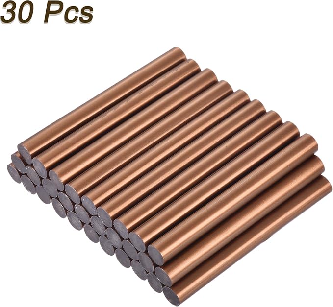 uxcell 30pcs Mini Hot Glue Gun Sticks 4-inch x 0.43-inch High Sticky Large Hot - Image 3