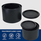 Master Elite 1 Pint Empty Plastic Paint Can Bucket, 16 fl. oz. All-Plastic - Image 4