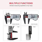 Digital Caliper, 0-6" Electronic Caliper Auto - Image 7