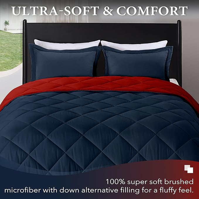 downluxe King Size Comforter Set - Image 2