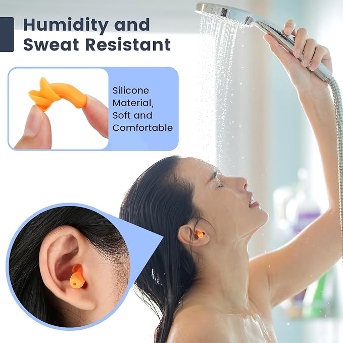 Silicone Ear Plugs, 100 Pairs Hearing Protection - Image 7